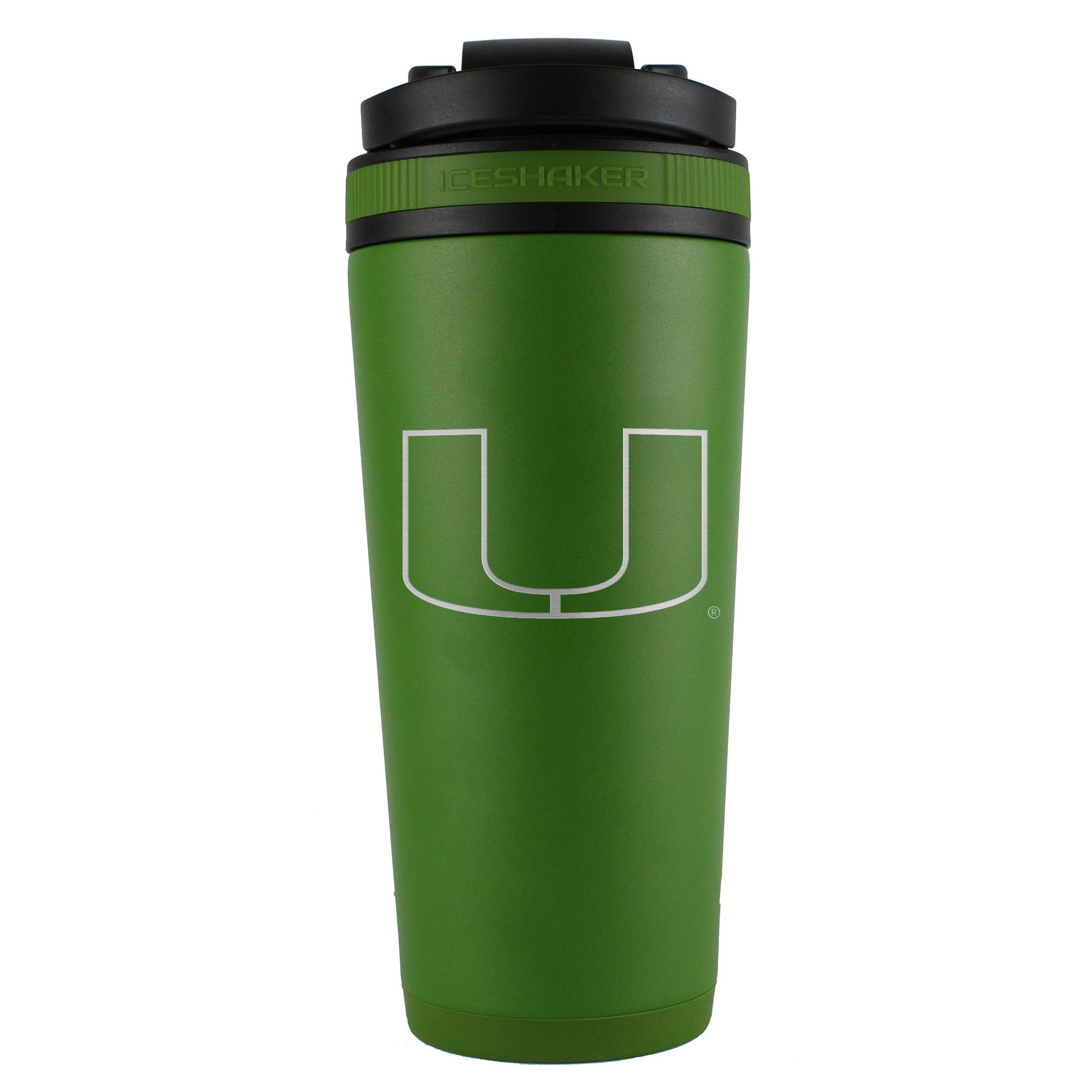 University of Miami Ice Shaker Engraved Bottle