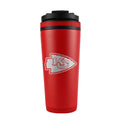 Kansas City Chiefs Ice Shaker Engraved Bottle