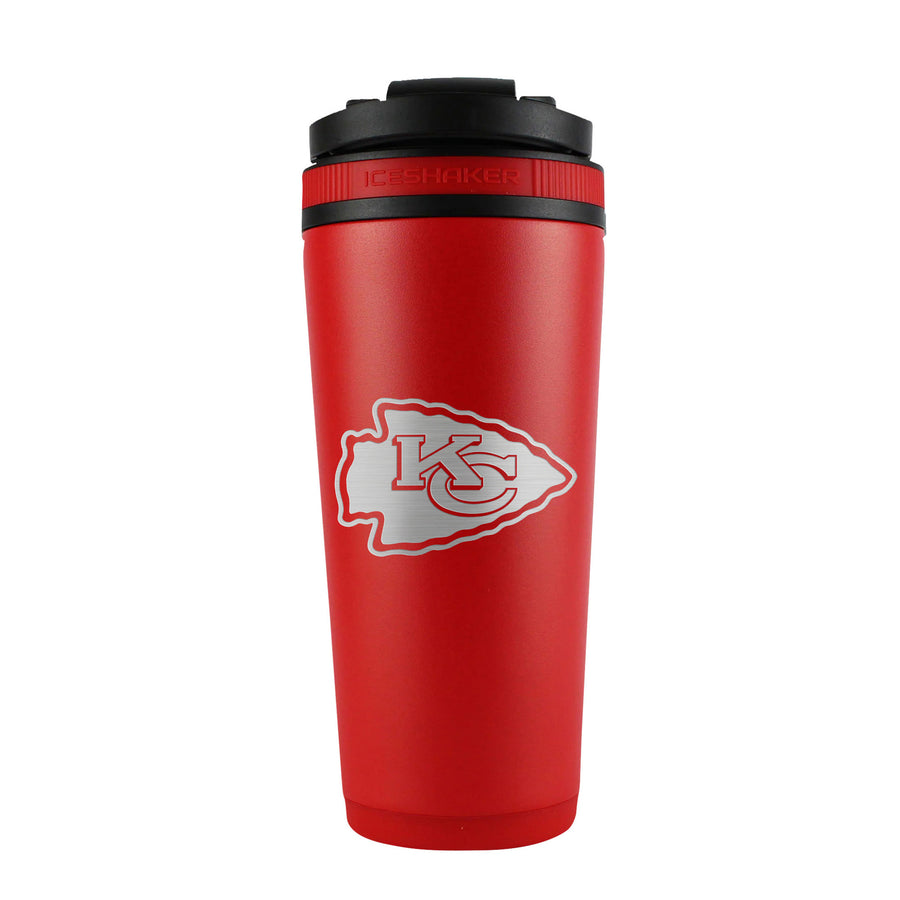 Kansas City Chiefs Ice Shaker Engraved Bottle