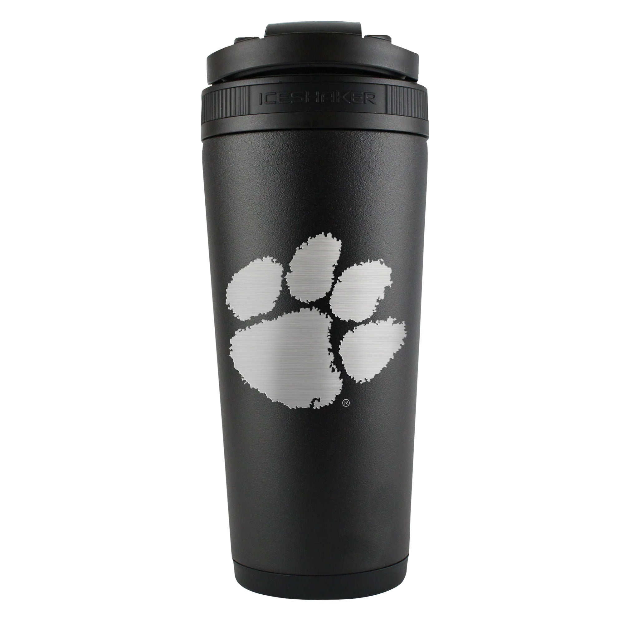 Clemson University Ice Shaker Engraved Bottle