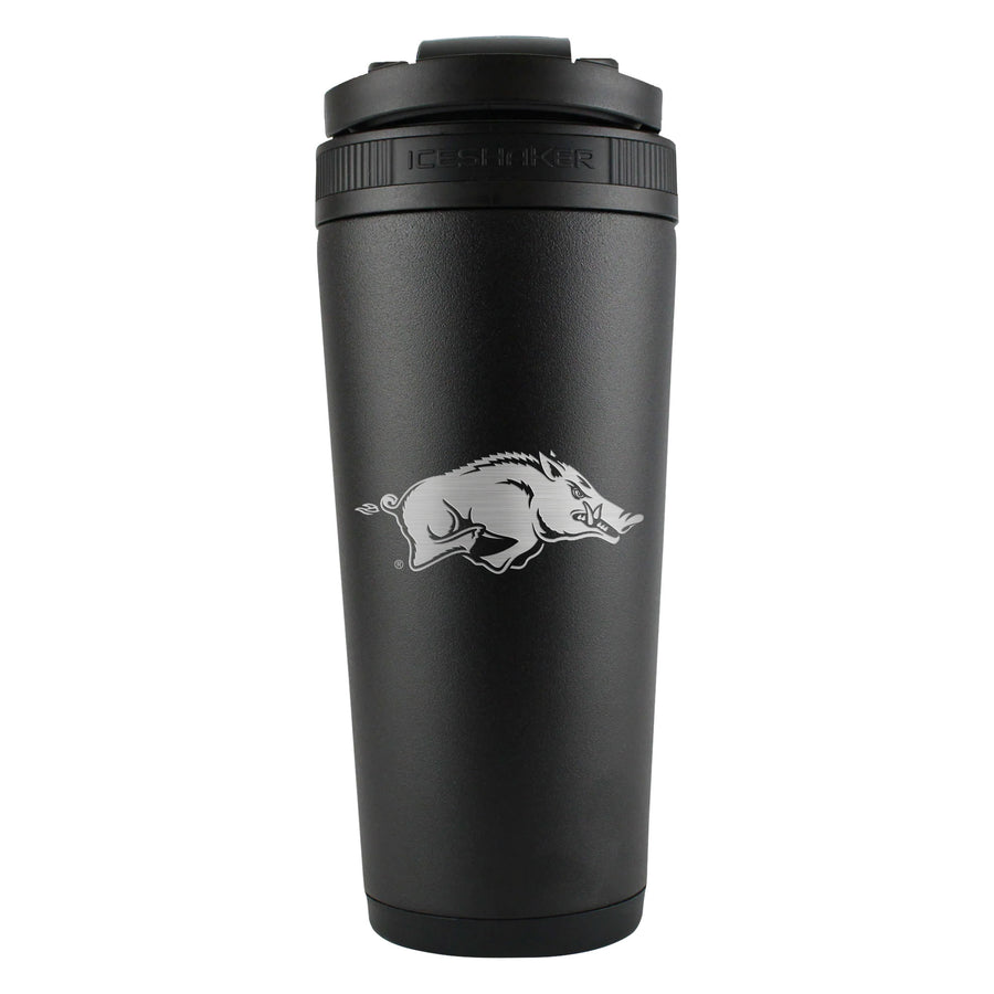 University of Arkansas Ice Shaker Engraved Bottle