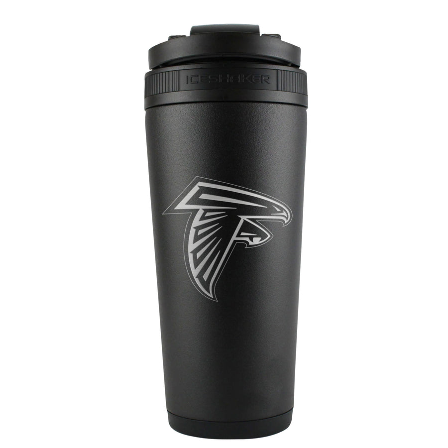 Atlanta Falcons Ice Shaker Engraved Bottle