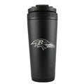 Baltimore Ravens Ice Shaker Engraved Bottle