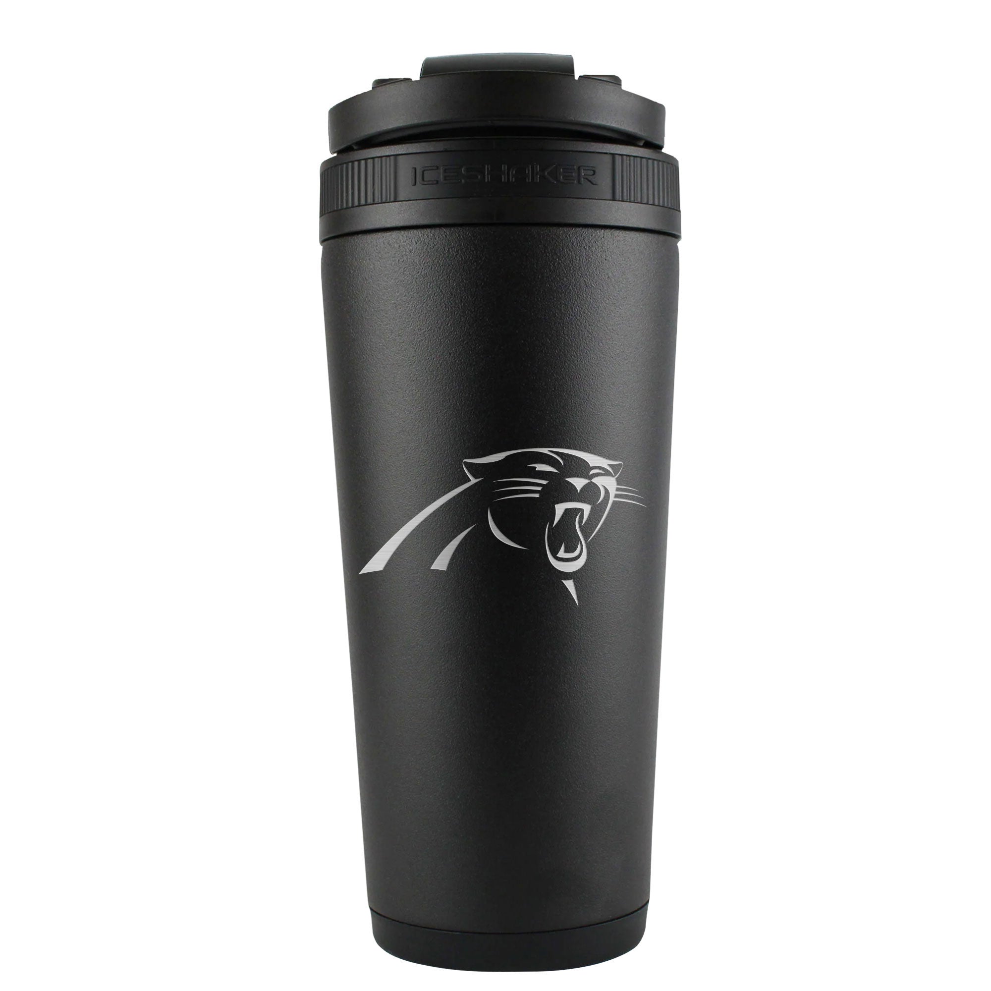 Carolina Panthers Ice Shaker Engraved Bottle