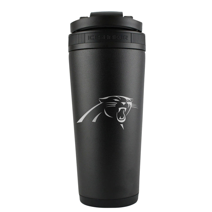 Carolina Panthers Ice Shaker Engraved Bottle