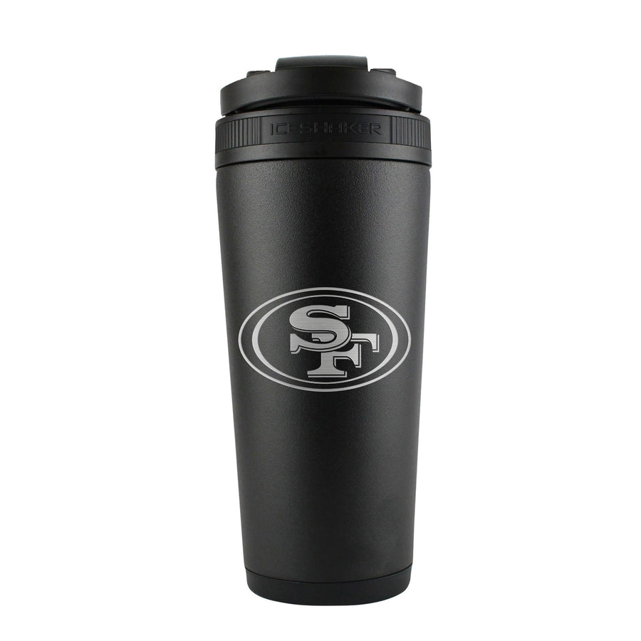 San Francisco 49ers Ice Shaker Engraved Bottle