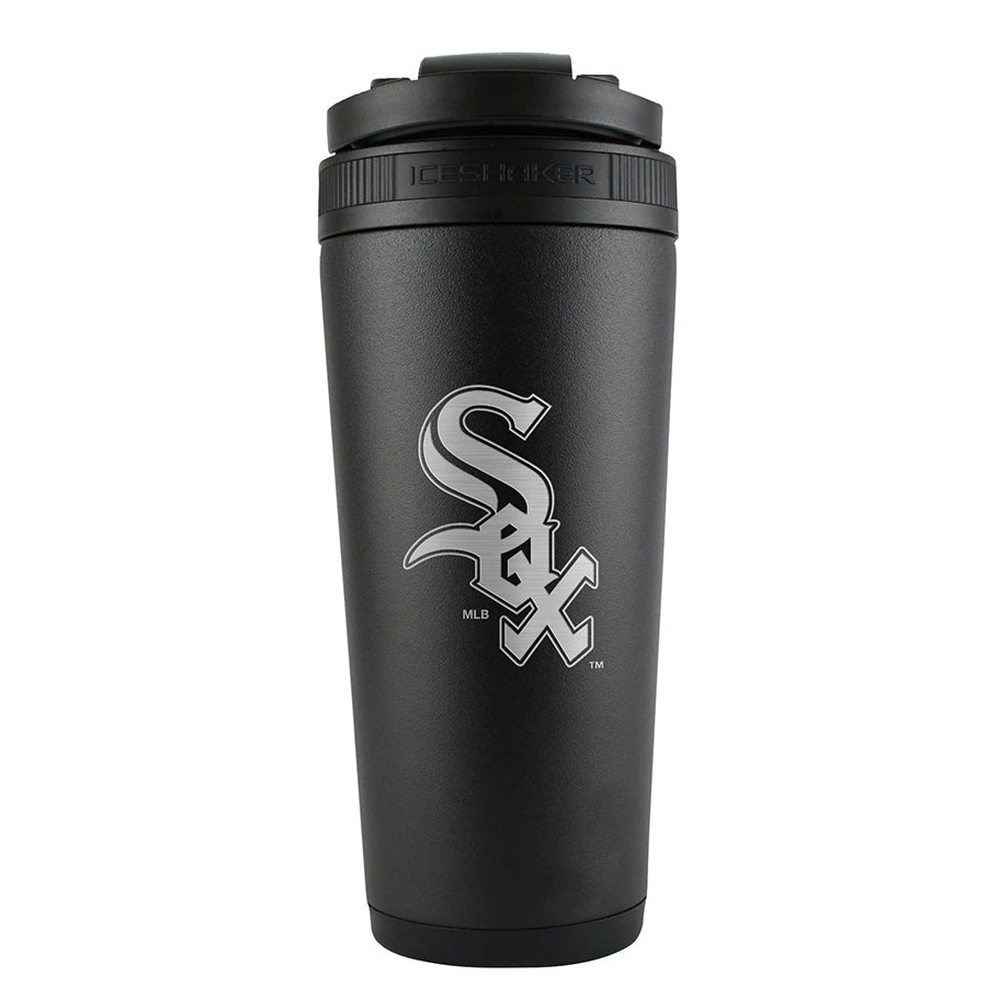 Chicago White Sox Ice Shaker Engraved Bottle