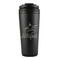 Miami Marlins Ice Shaker Engraved Bottle