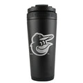 Baltimore Orioles Ice Shaker Engraved Bottle