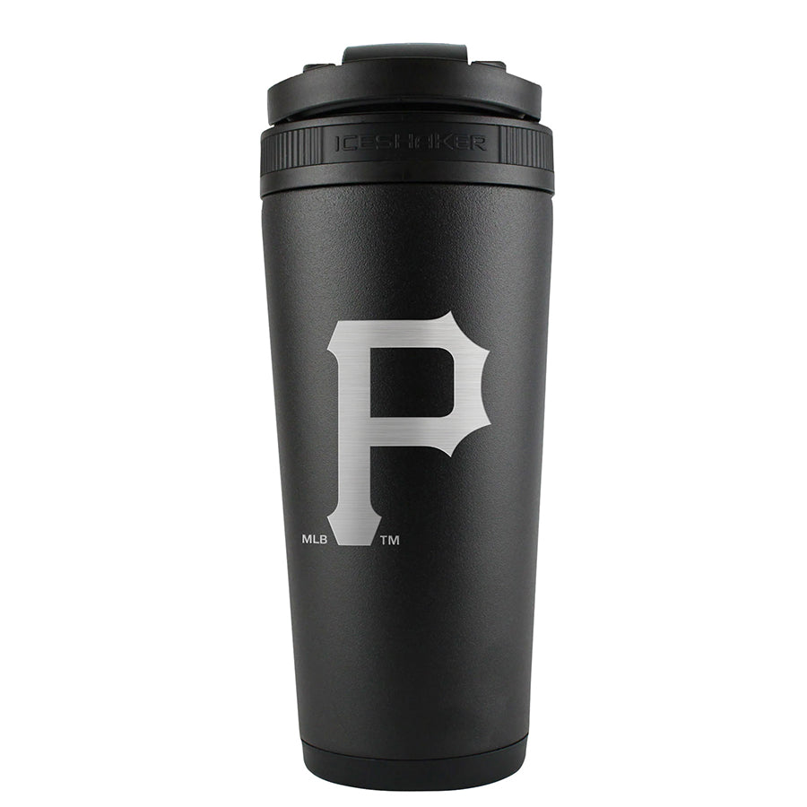 Pittsburgh Pirates Ice Shaker Engraved Bottle