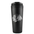 Chicago Blackhawks Ice Shaker Engraved Bottle