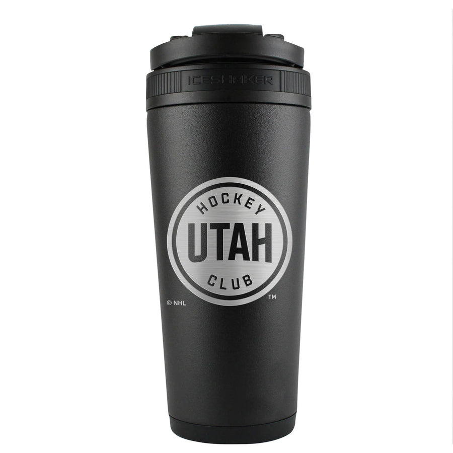 Utah Hockey Club Ice Shaker Engraved Bottle