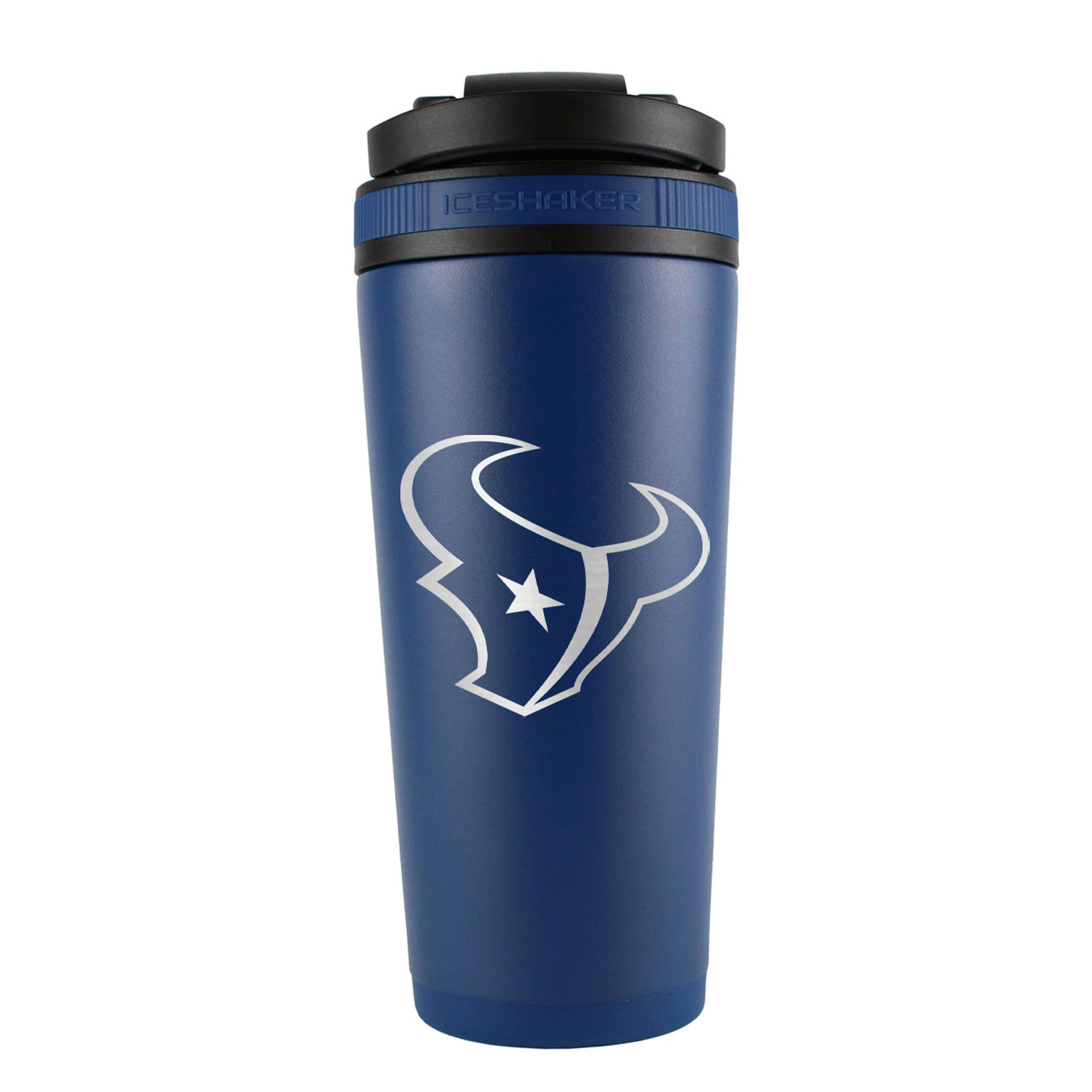Houston Texans Ice Shaker Engraved Bottle