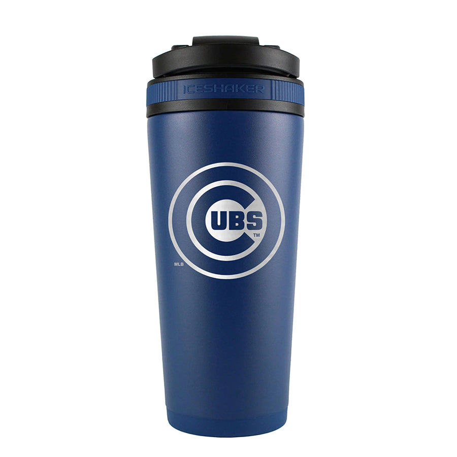 Chicago Cubs Ice Shaker Engraved Bottle Ice Shaker