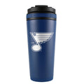 St Louis Blues Ice Shaker Engraved Bottle