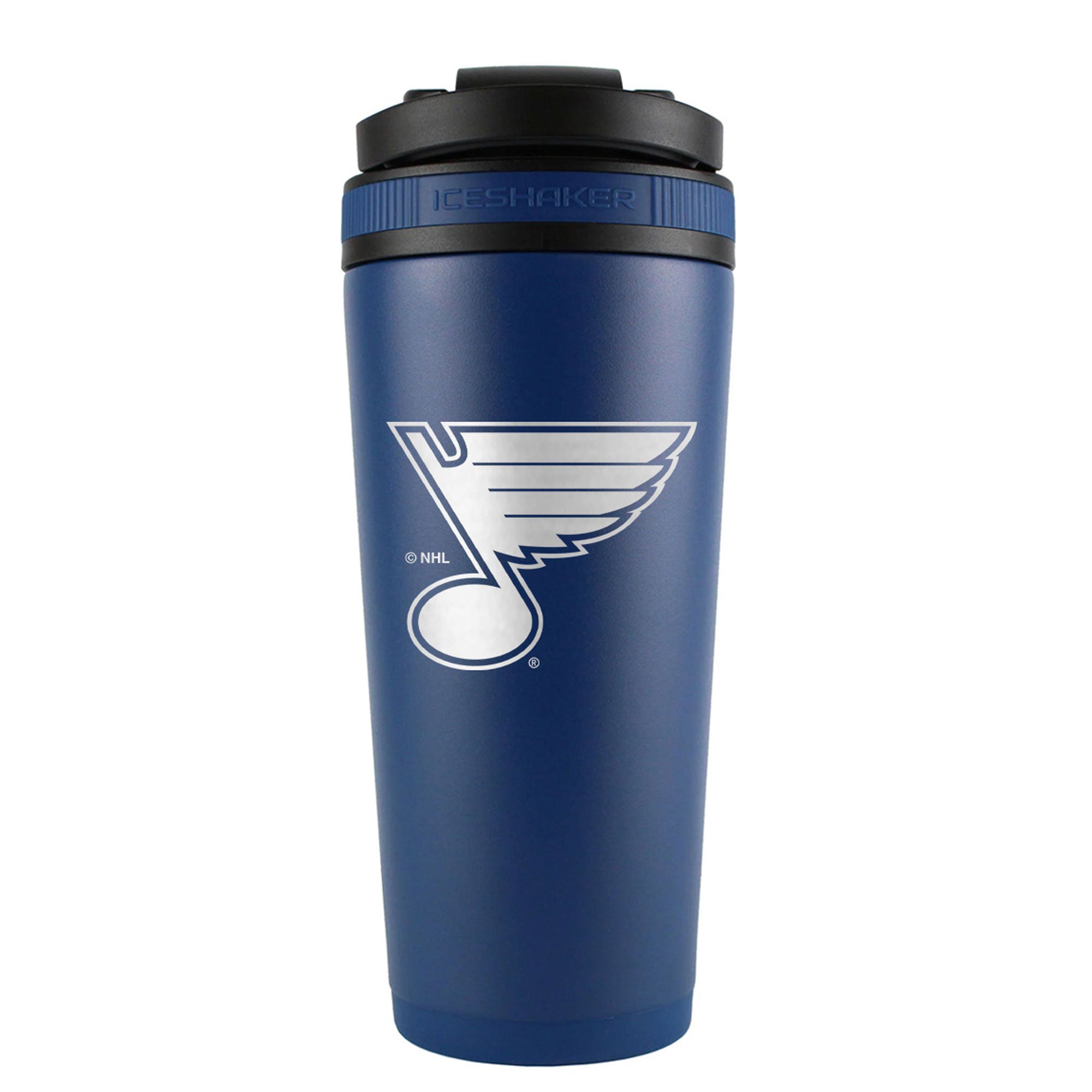 St Louis Blues Ice Shaker Engraved Bottle