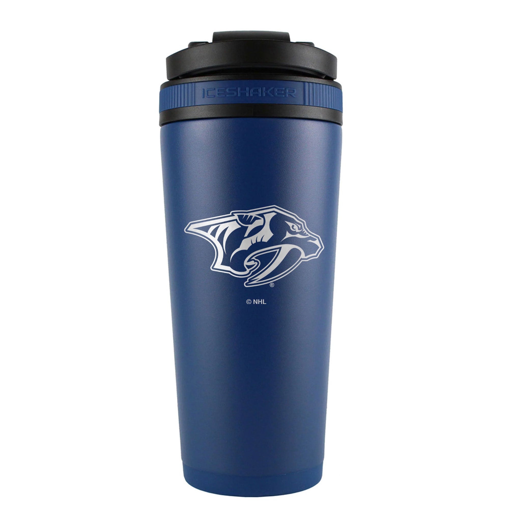Nashville Predators Ice Shaker Engraved Bottle