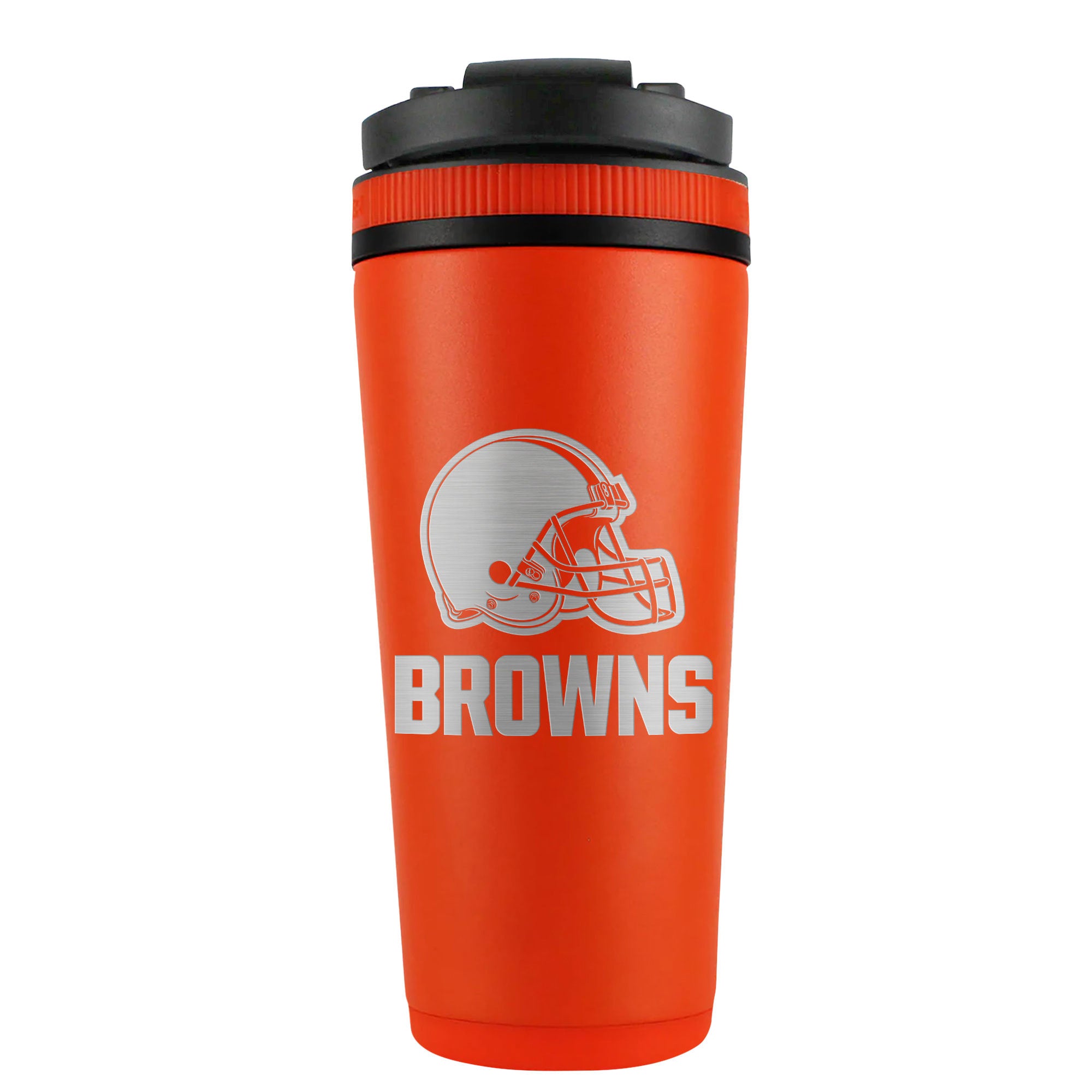 Cleveland Browns Ice Shaker Engraved Bottle