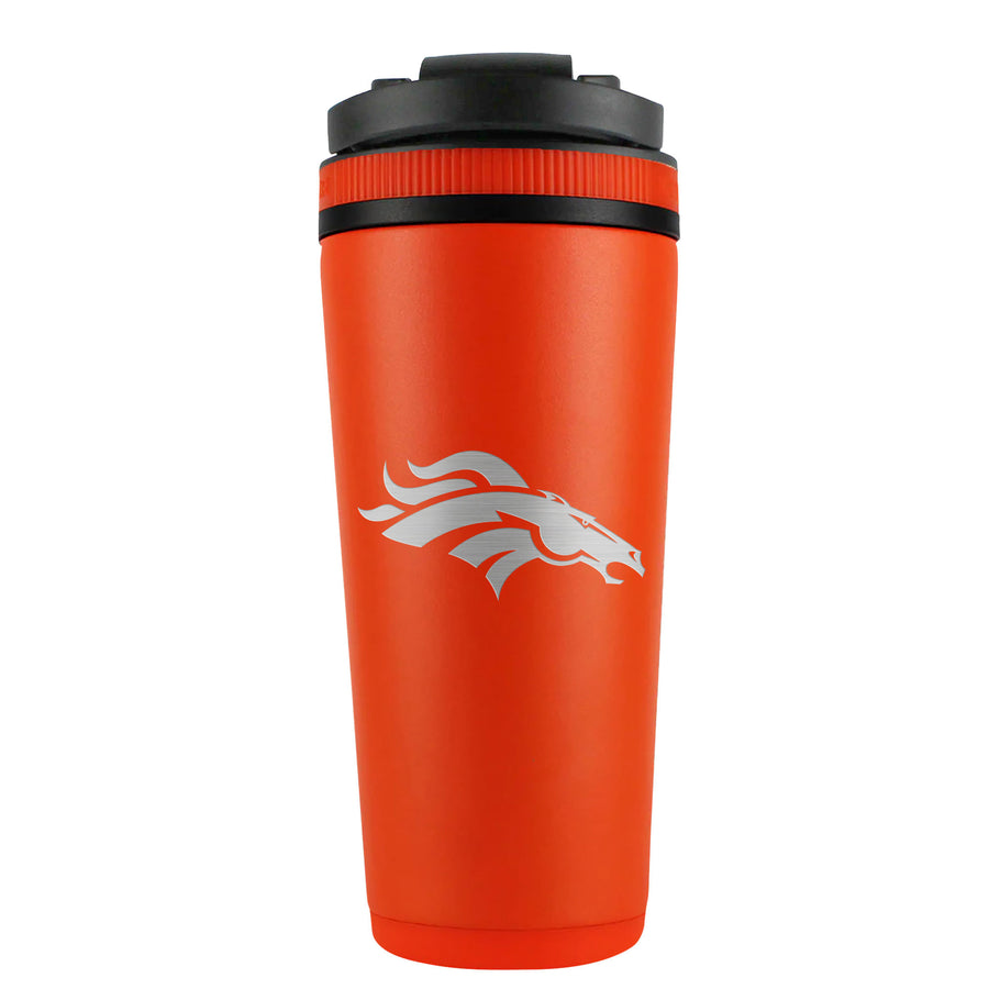 Denver Broncos Ice Shaker Engraved Bottle