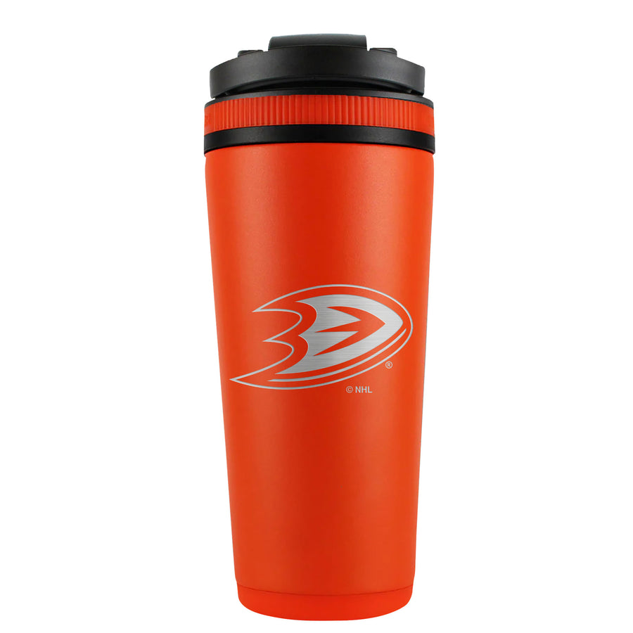 Anaheim Ducks Ice Shaker Engraved Bottle
