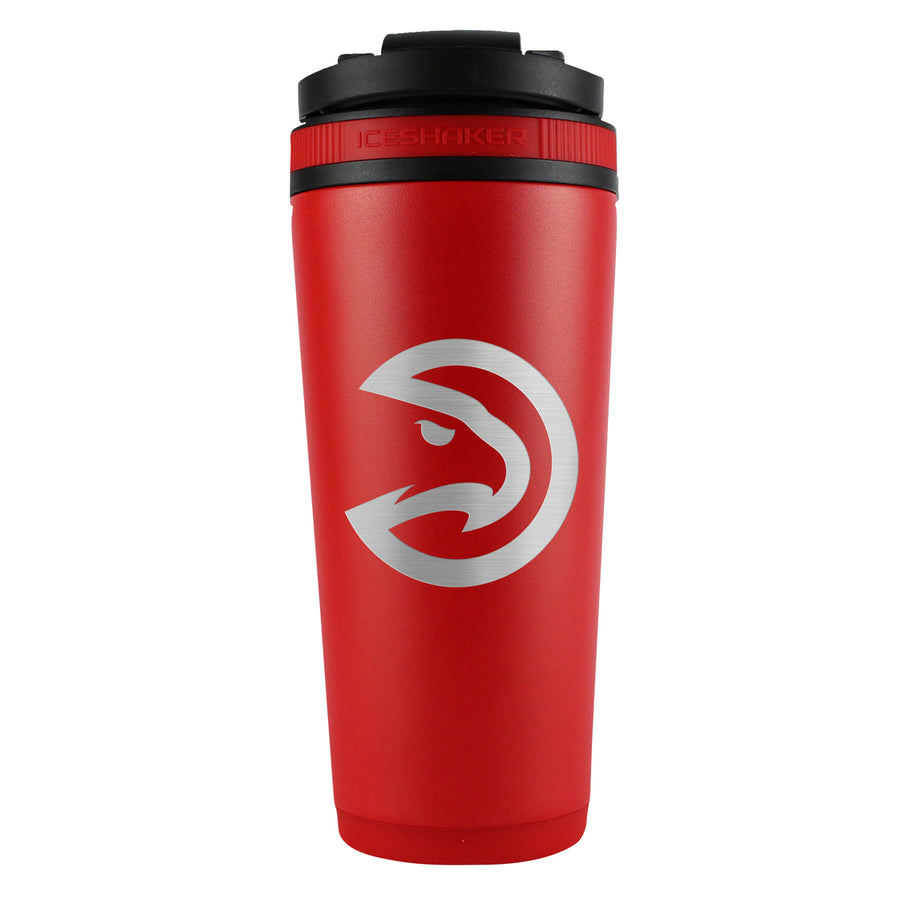Atlanta Hawks Ice Shaker Engraved Bottle