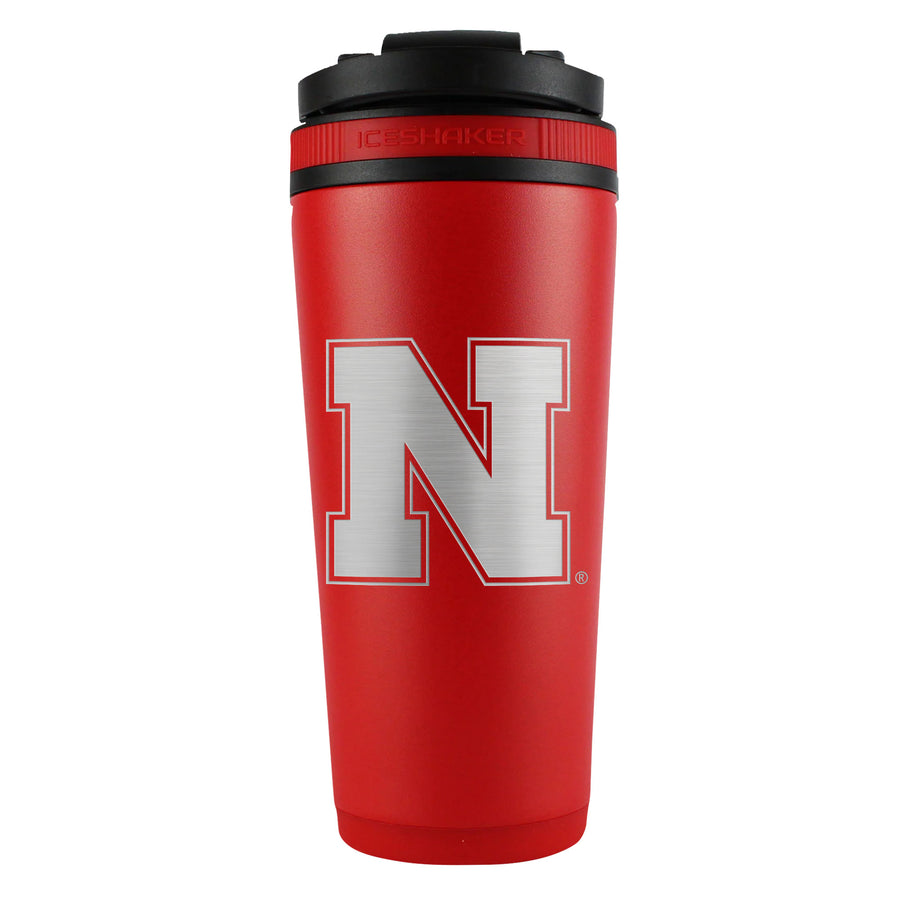 University of Nebraska Ice Shaker Engraved Bottle
