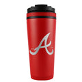 Atlanta Braves Ice Shaker Engraved Bottle