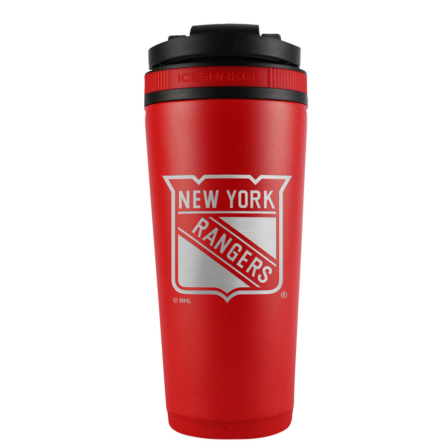 New York Rangers Ice Shaker Engraved Bottle
