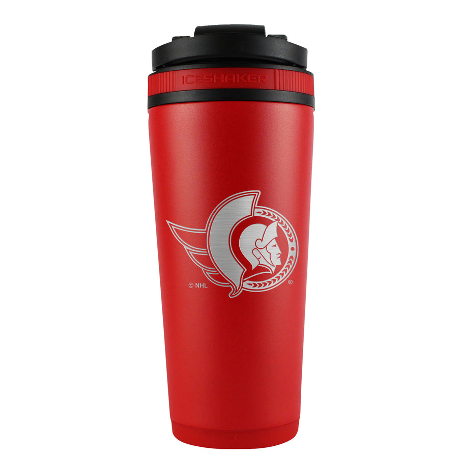Ottawa Senators Ice Shaker Engraved Bottle