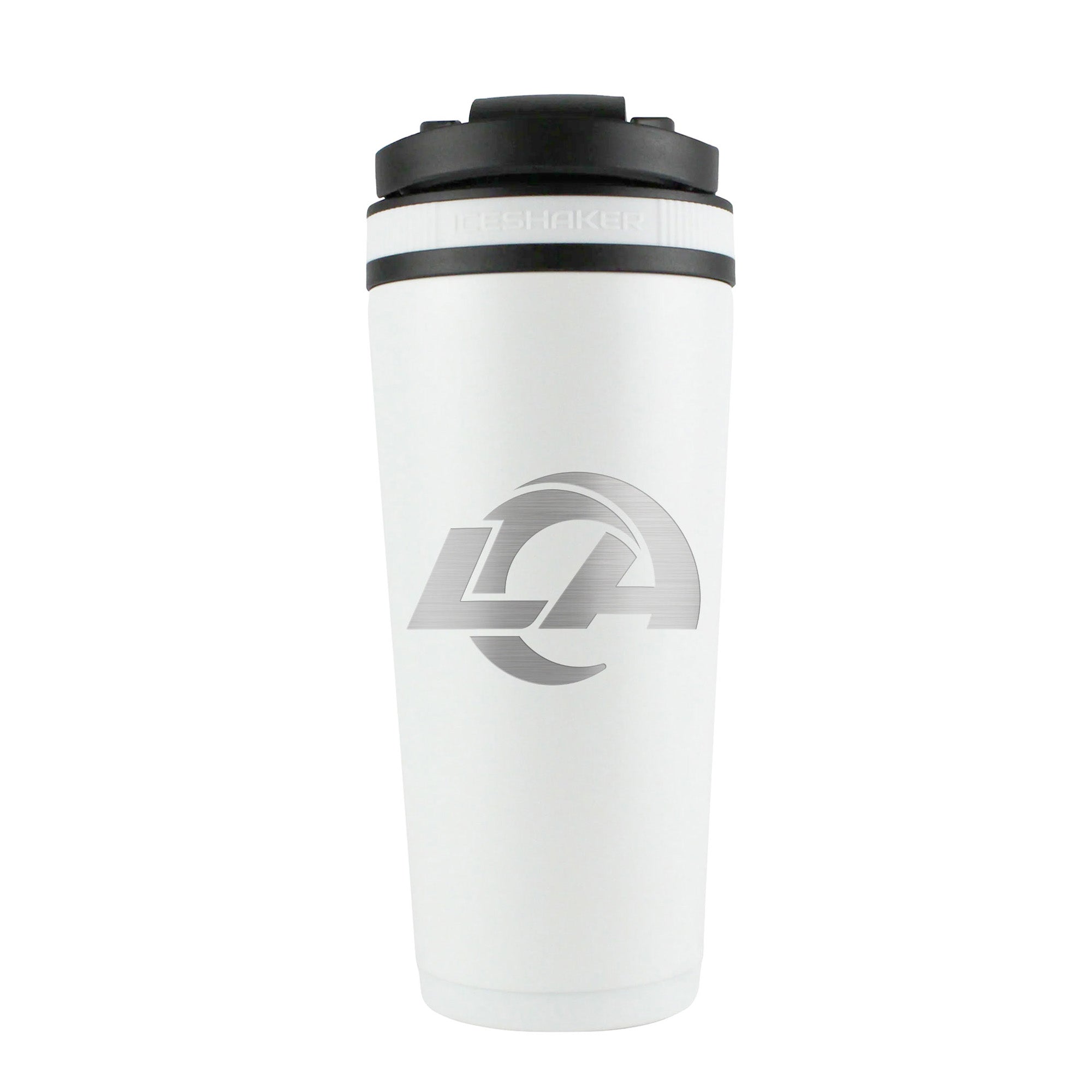 Los Angeles Rams Ice Shaker Engraved Bottle