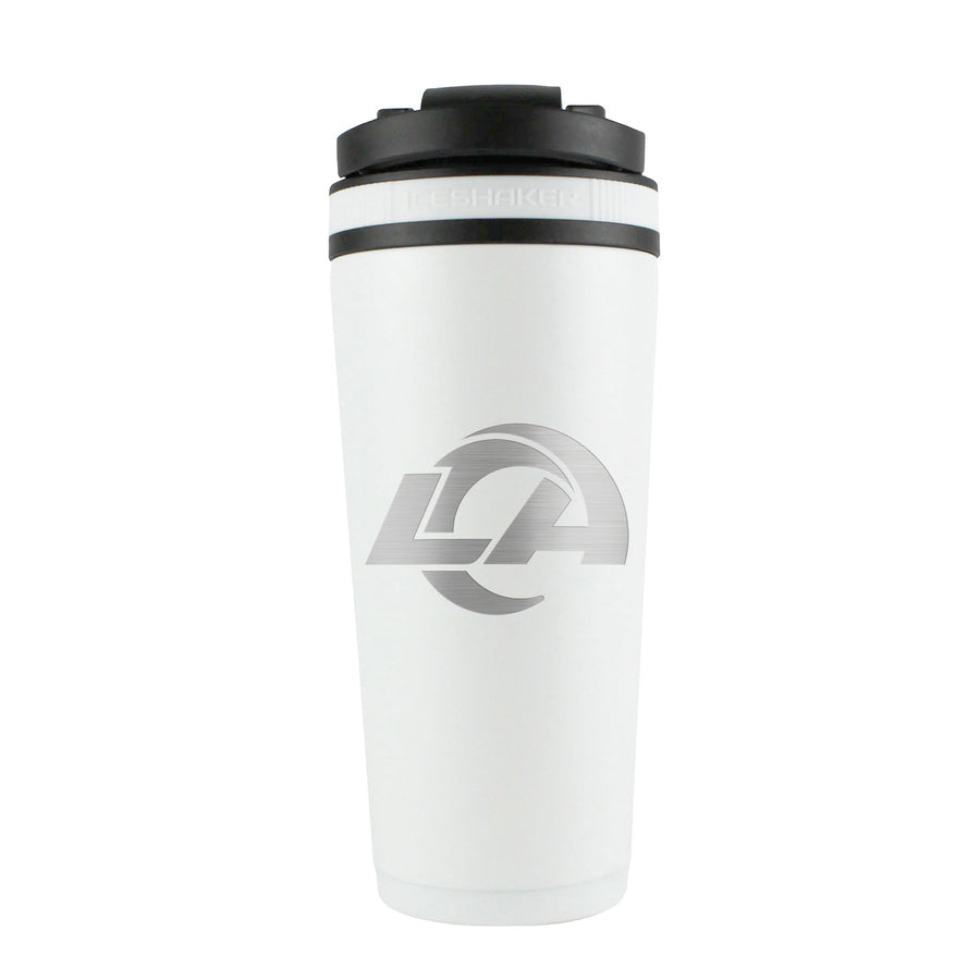 Los Angeles Rams Ice Shaker Engraved Bottle