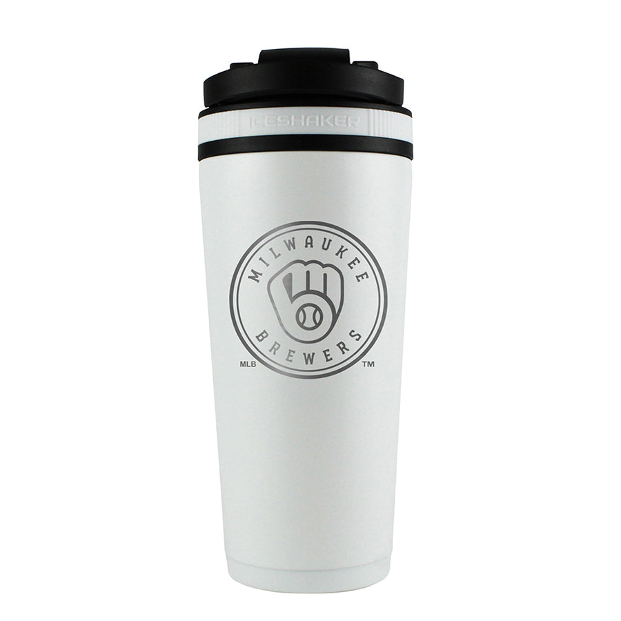 Milwaukee Brewers Ice Shaker Engraved Bottle