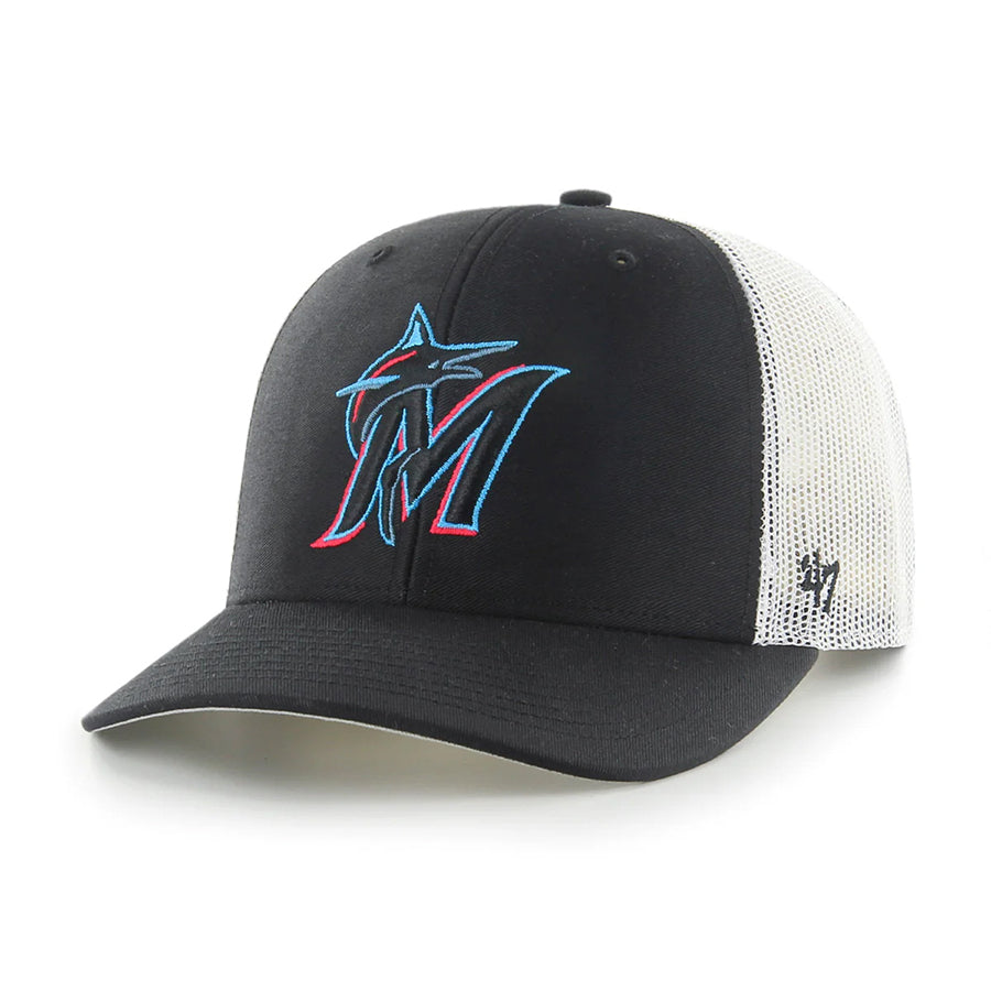 Miami Marlins 47 Trucker Adjustable Hat