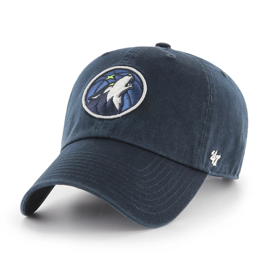 Minnesota TimberWolves 47 Clean Up Adjustable Hat