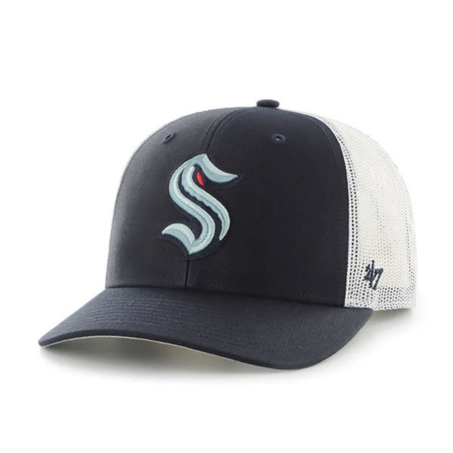 Seattle Kraken 47 Trucker Adjustable Hat