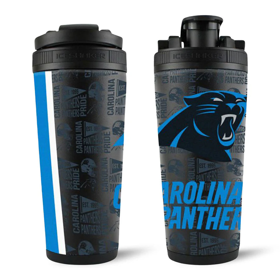 Carolina Panthers Ice Shaker 4D Bottle