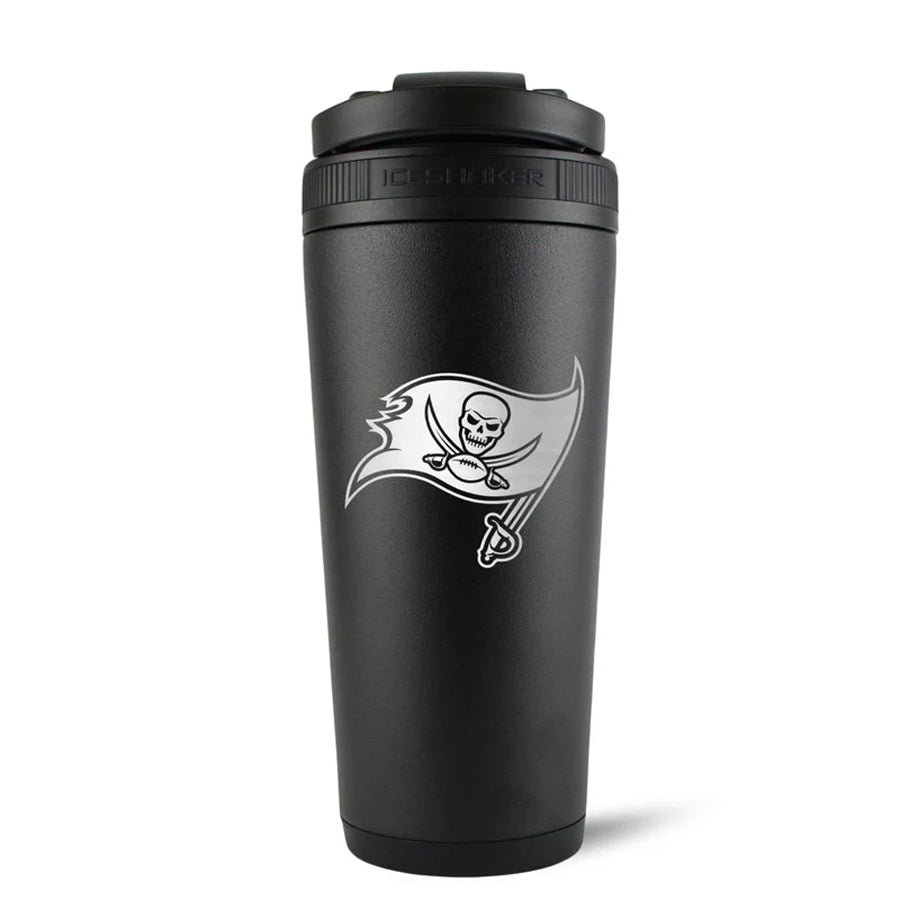 Tampa Bay Buccaneers Ice Shaker Engraved Bottle