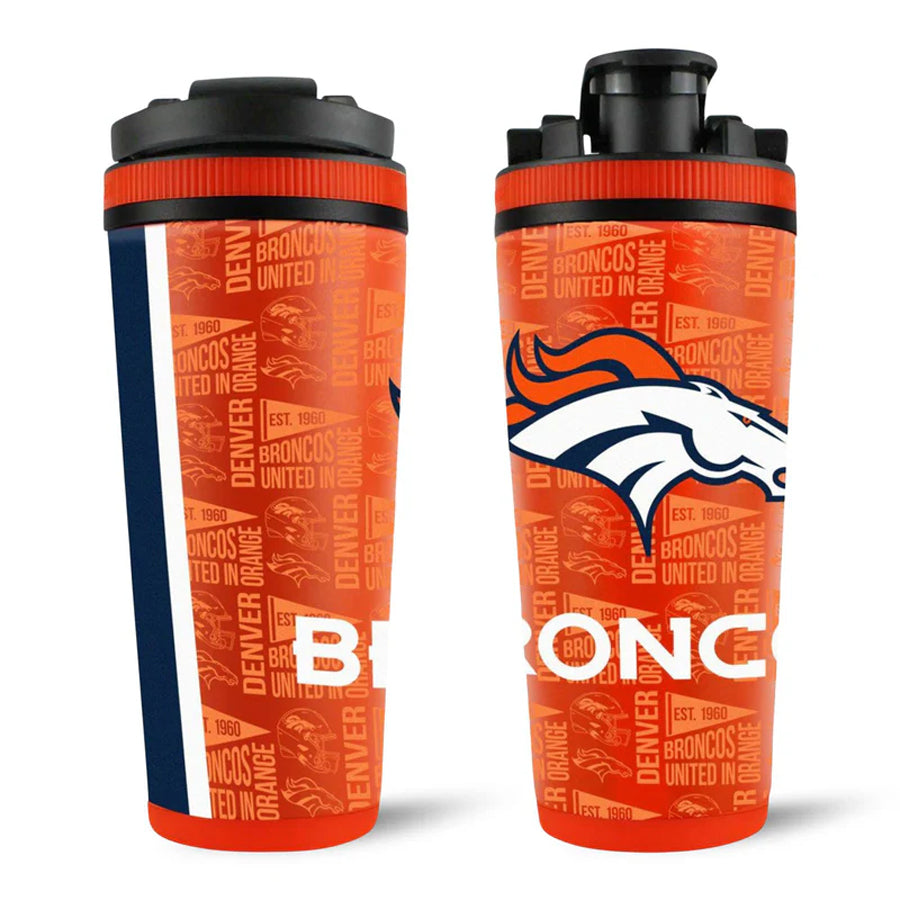 Denver Broncos Ice Shaker 4D Bottle