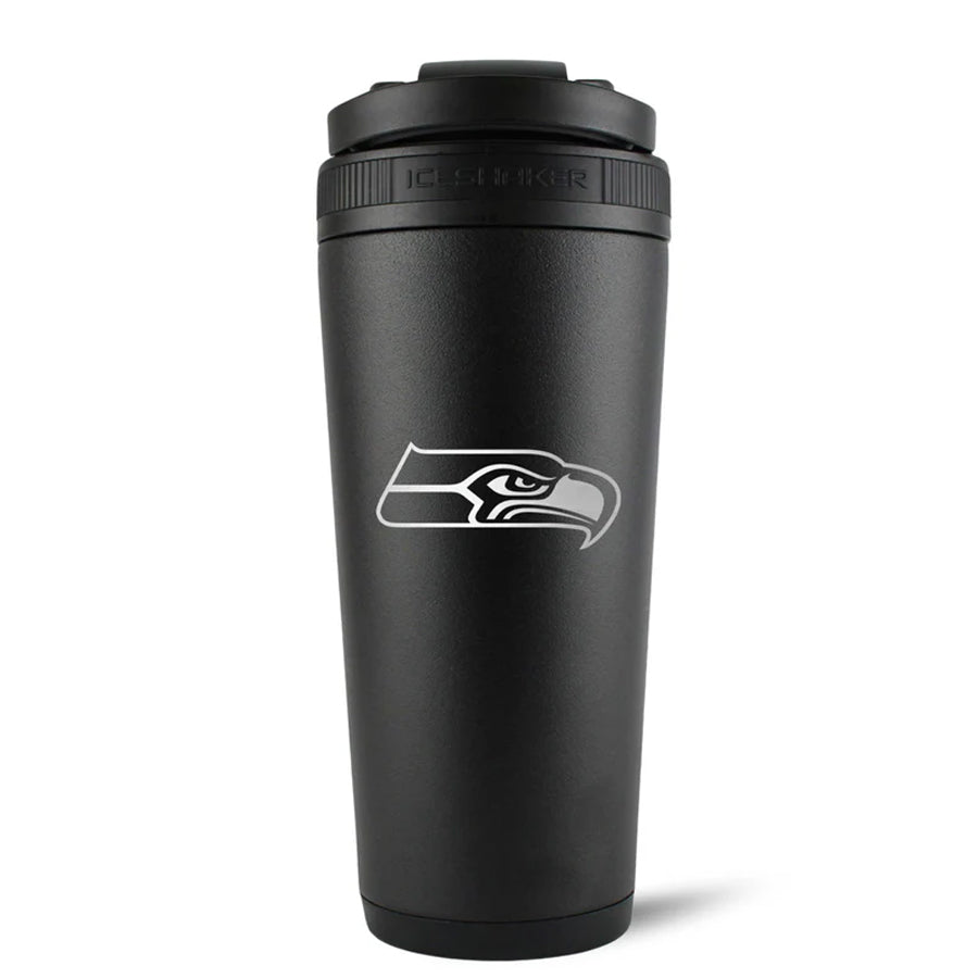 Seattle Seahawks Ice Shaker Engraved Bottle