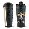 New Orleans Saints Ice Shaker 4D Bottle