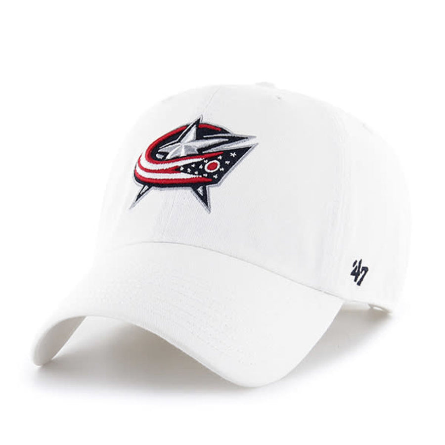 Columbus Blue Jackets 47 Clean Up Adjustable Hat