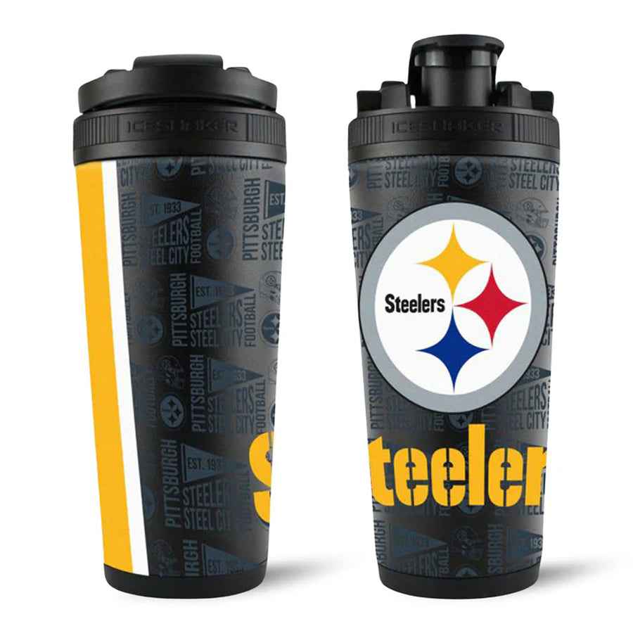 Pittsburgh Steelers Ice Shaker 4D Bottle