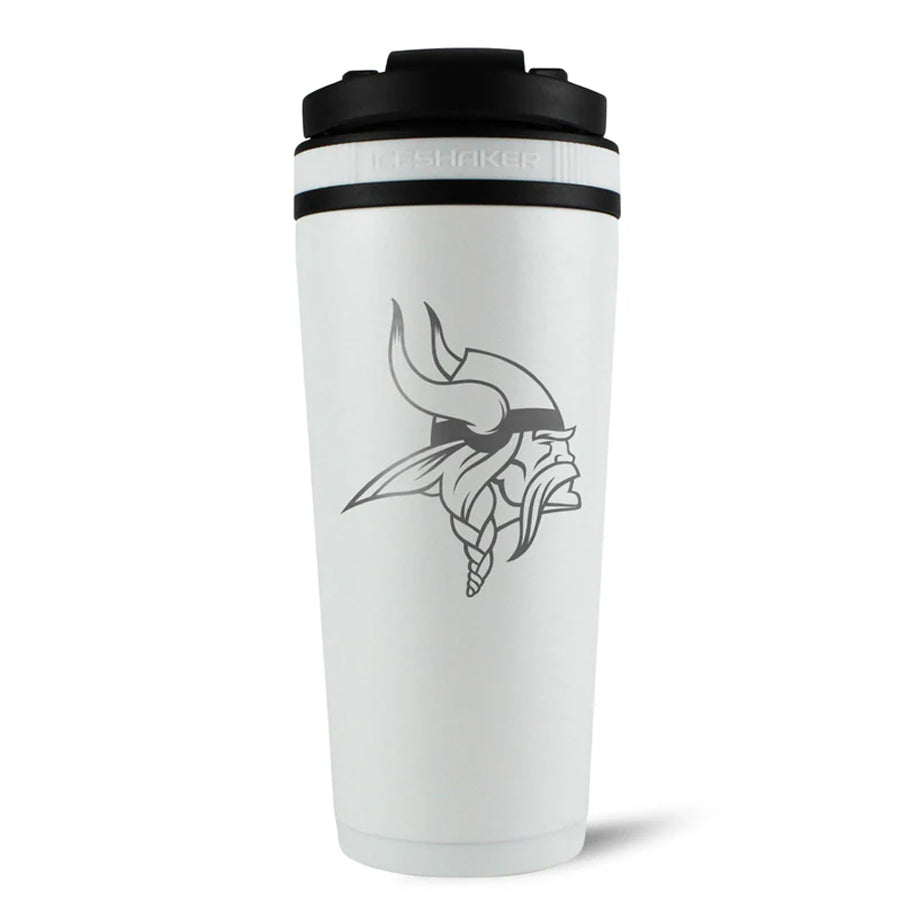 Minnesota Vikings Ice Shaker Engraved Bottle