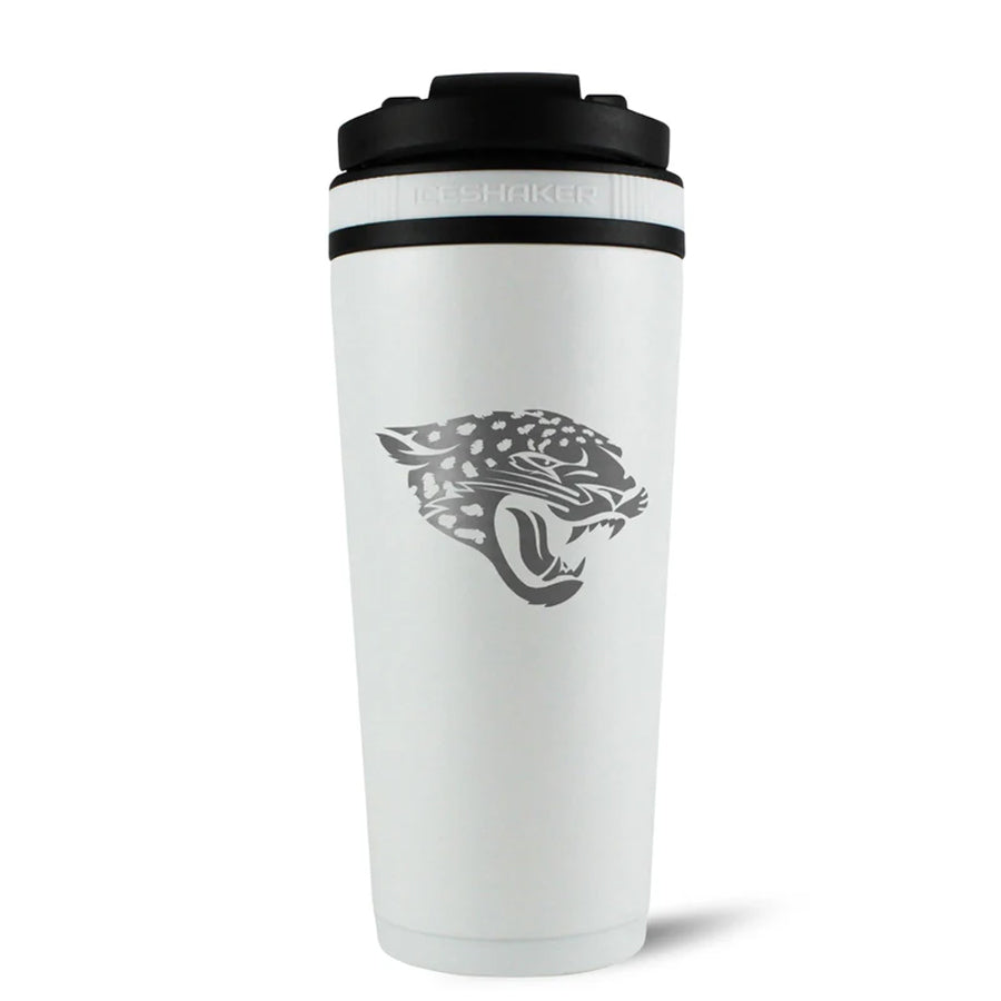 Jacksonville Jaguars Ice Shaker Engraved Bottle