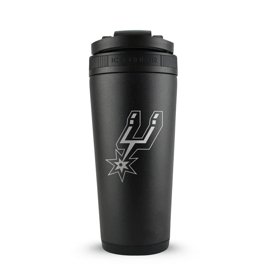 San Antonio Spurs Ice Shaker Engraved Bottle