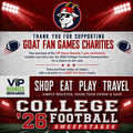 College Football - VIP Bonus Rewards Membership