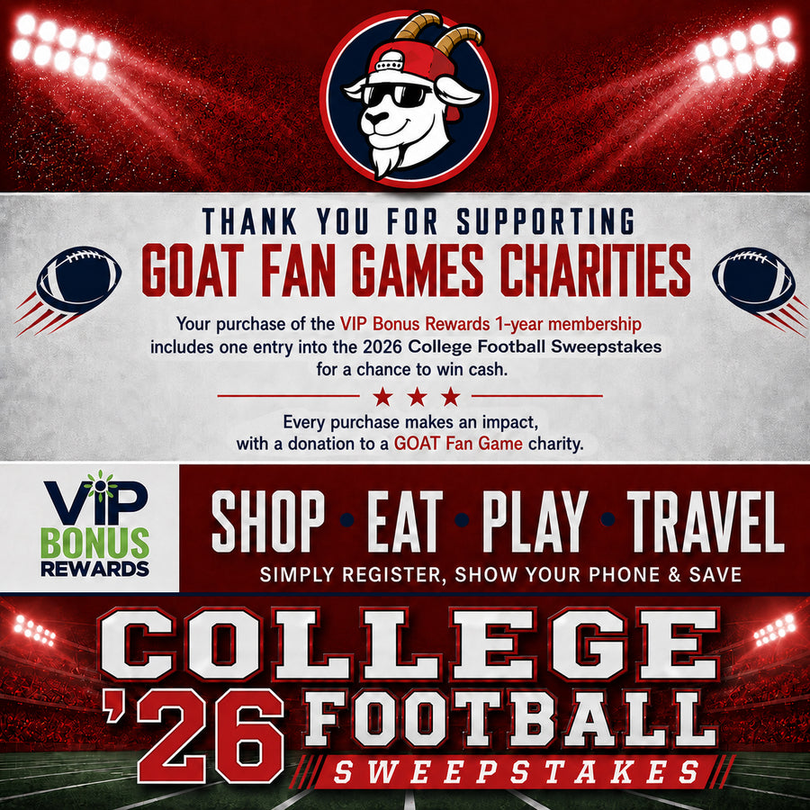College Football - VIP Bonus Rewards Membership