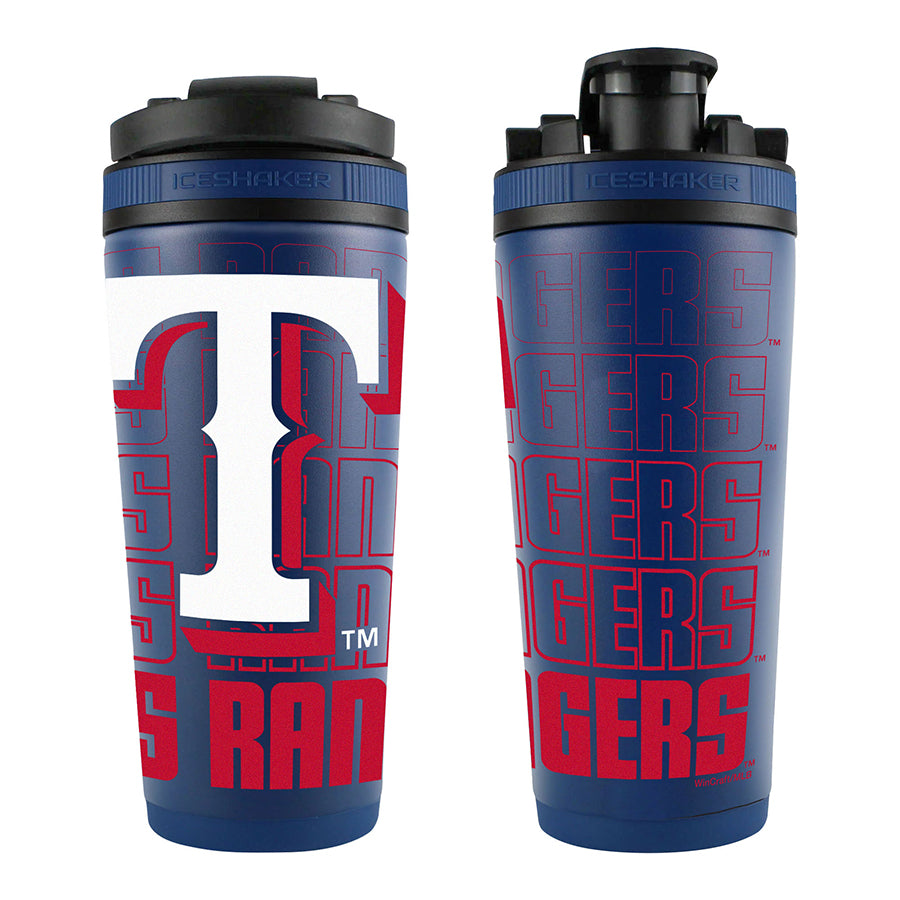 Texas Rangers Ice Shaker 4D Bottle