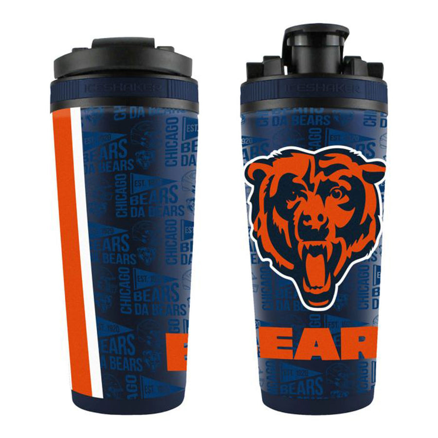 Chicago Bears Ice Shaker 4D Bottle