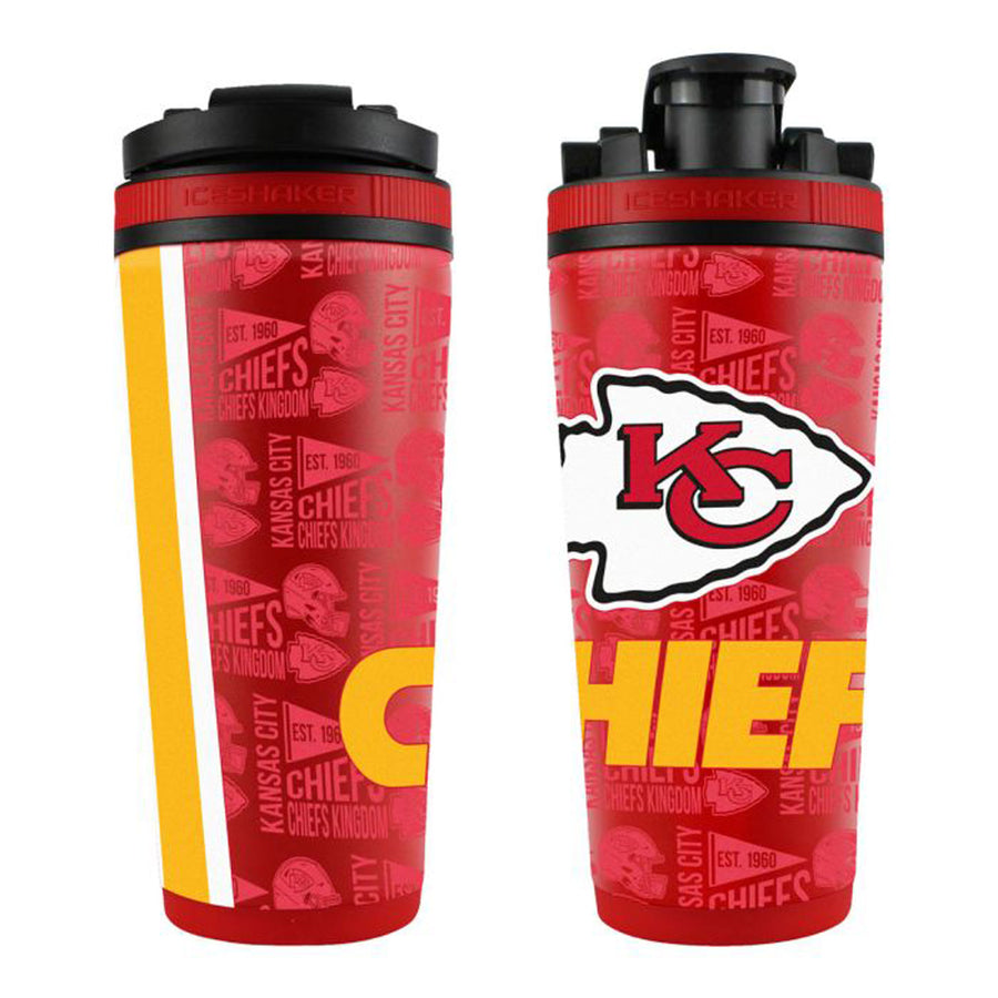 Kansas City Chiefs Ice Shaker 4D Bottle Ice